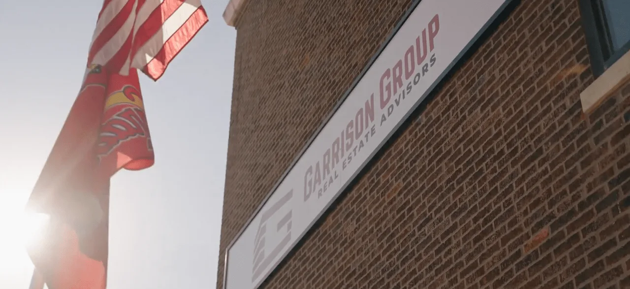 Garrison Group brand identity and signage