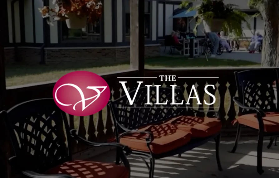The Villas brand and website creative